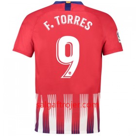 Atlético Madrid Fodboldtrøjer F.Torres 9 Hjemmebanesæt 2018/19 Kort ærmer